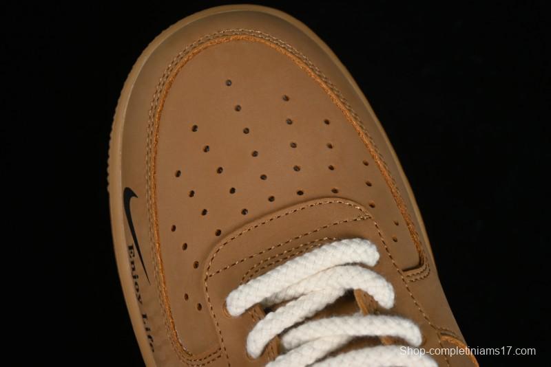 Nike Air Force 1 '07 Low Wheat Color Low-Top Sneakers - FZ7372-300