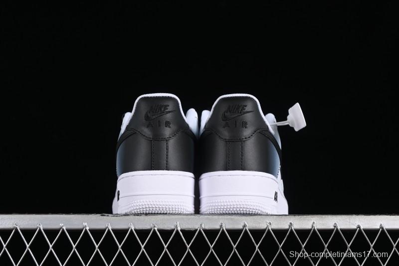 Nike Air Force 1 '07 Low Custom Anime Theme Gradient Brown Swoosh Casual Sneakers - FN0366-103