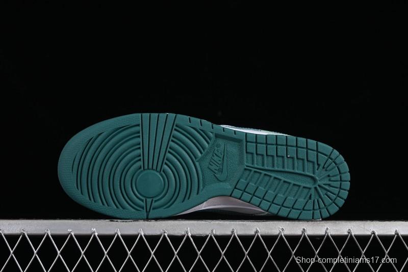 Nike SB Dunk Low White Green Skateboarding Shoes - FD9911-101