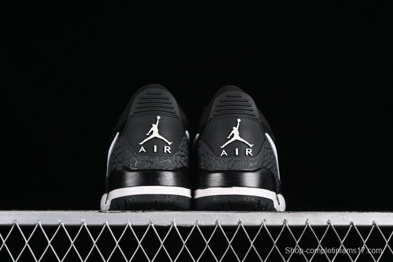 Nike Air Jordan Legacy AJ312 Low Top Sneakers with Velcro Strap Triple Fusion Design - CD7069-001