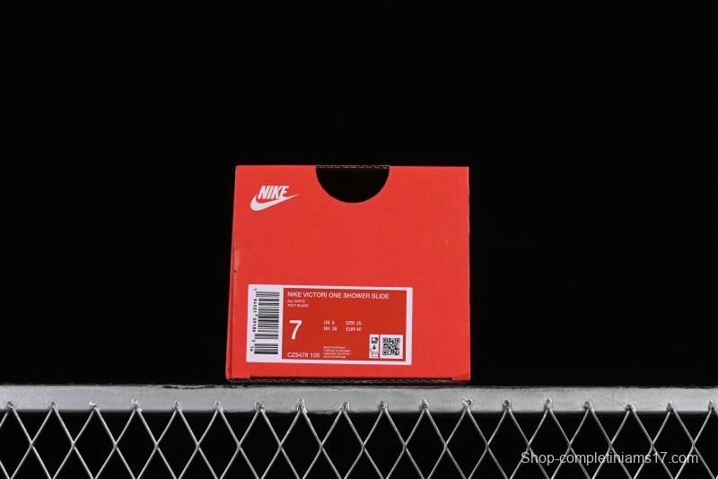 Nike Victori One Shower Slide Summer Casual Swim Beach Sandals - CZ5478-100