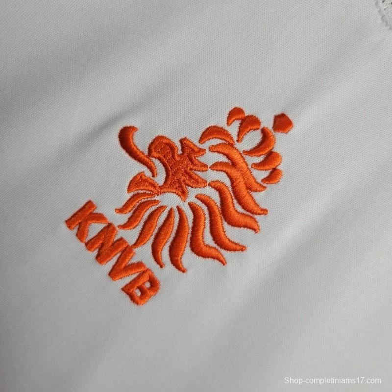 Retro 2004 Netherlands Away Jersey