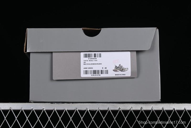 Balenciaga Phantom Sneaker 10th Generation Trend Running Shoes with Transparent Heel Strap - W3XL67019