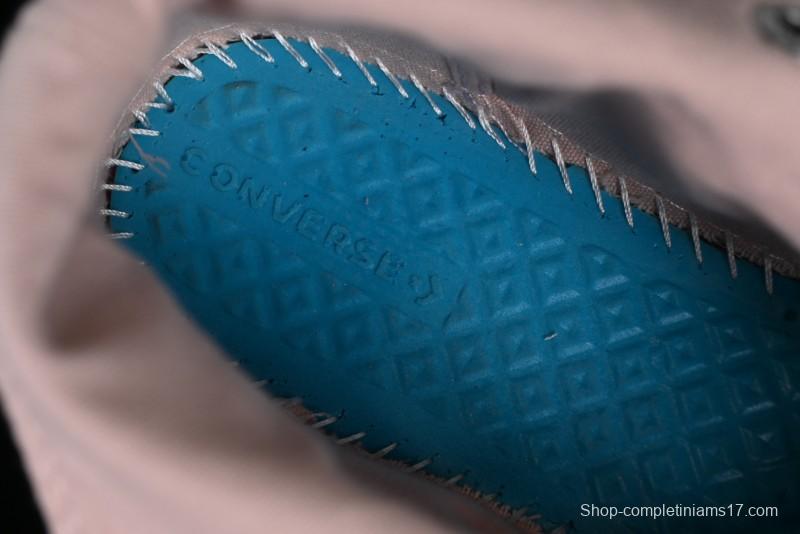 Converse Chuck 70s High Top Canvas Sneakers with Chain Accents in Black & Pink - A09539C