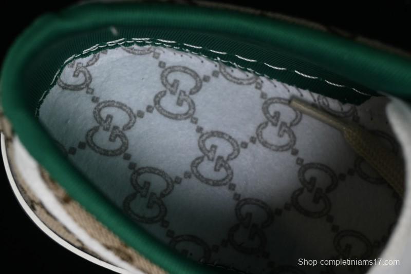 Gucci Tennis 1977 Print Sneaker Retro Casual Canvas Shoes - 02JPO9064