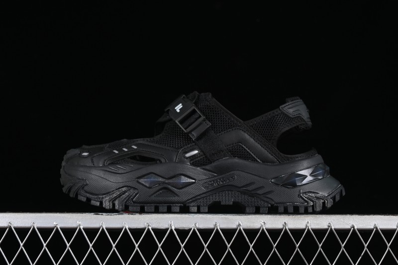 Fila Fusion Thick-Sole Hard Candy Sandals - T12W421403FBK