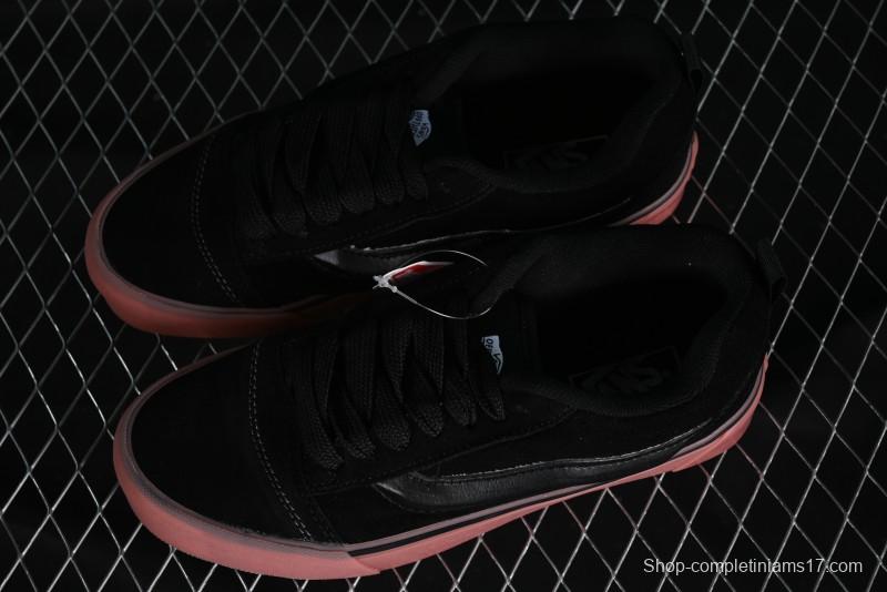 Vans Classics Knu Skool Chunky Tongue Retro Skate Shoes - VN000CRPGRN