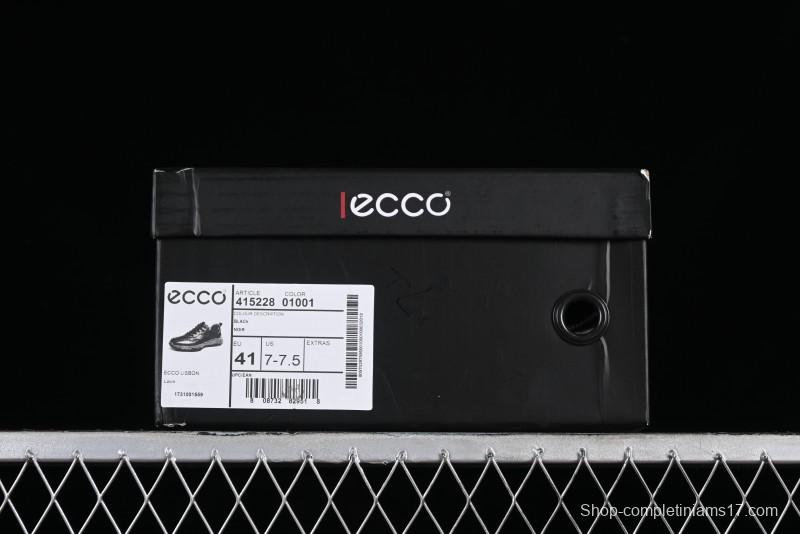 Ecco Pure Color Block Slip-Resistant耐磨耐磨运动鞋 41522801001