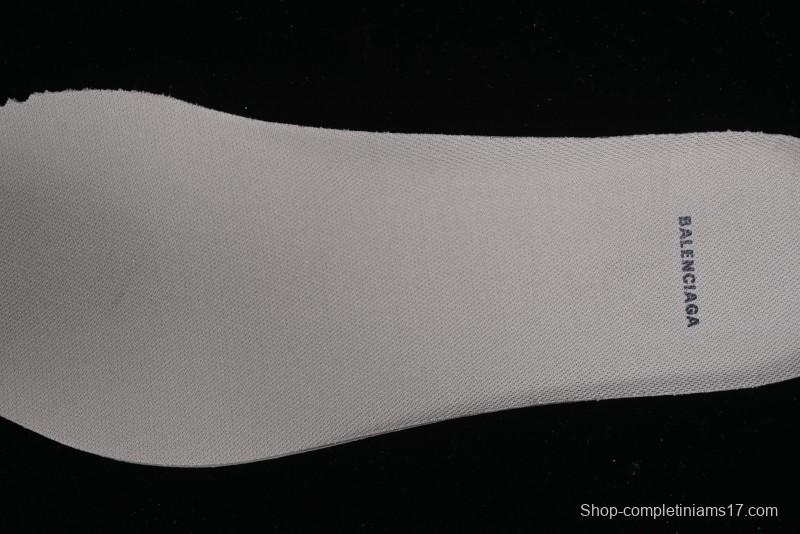 Balenciaga Phantom Sneaker 10th Generation Lace-Up Running Shoes with Transparent Heel Strap - W3XL51269