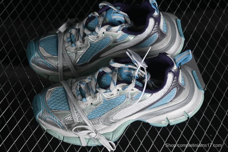 Balenciaga Phantom Sneaker 10th Generation Trend Running Shoes with Transparent Heel Strap - W3XL54095