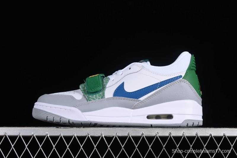 Nike Air Jordan Legacy AJ312 Low Strap Triple Fusion Sneakers - CD9054-140