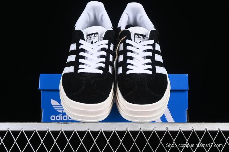 Adidas Originals Gazelle Bold HQ6912 Low-Top Sneakers with Thick Sole for Casual Wear Anti-Slip and Durable - HQ6912