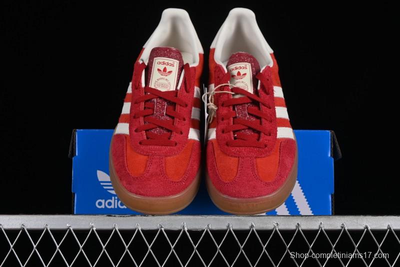 Adidas Originals Gazelle Indoor Retro Casual Slip-Resistant Wear-Resistant Low-Top Sneakers - IE1051