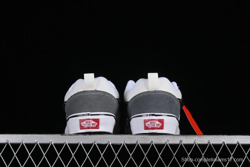 Vans Classics Knu Skool Retro Skate Shoes with Checkerboard Design - VN0009QC6PA