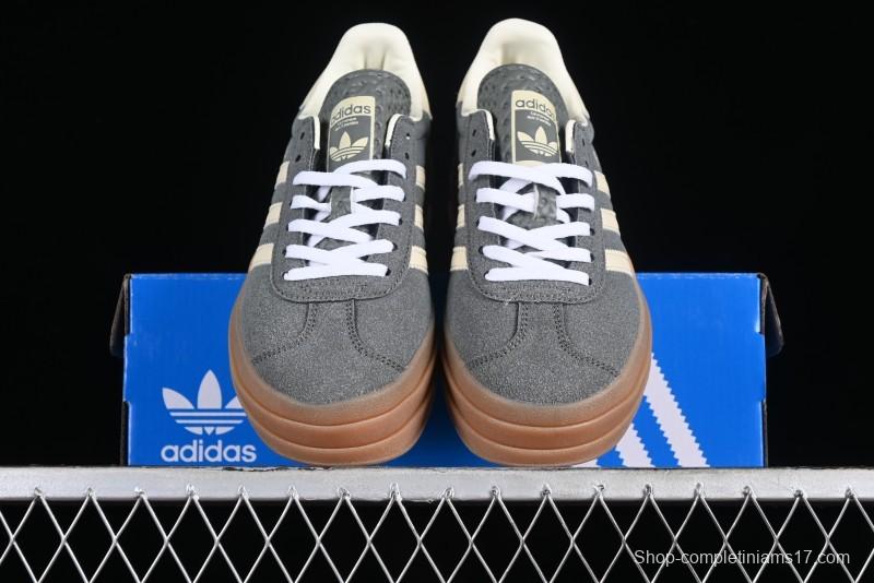 Adidas Originals Gazelle Bold IE0428 Low-Top Sneakers with Thick Sole for Casual Wear, Anti-Slip and Durable - IE0428