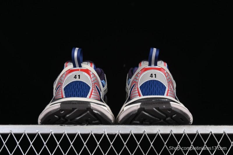 Balenciaga Phantom Sneaker 10th Generation Lace-Up Running Shoes with Transparent Heel Strap - W3XLL0525