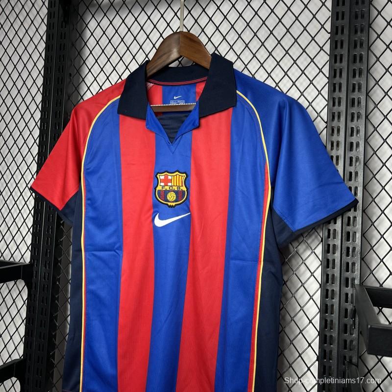 Retro 04/05 Barcelona Home Jersey