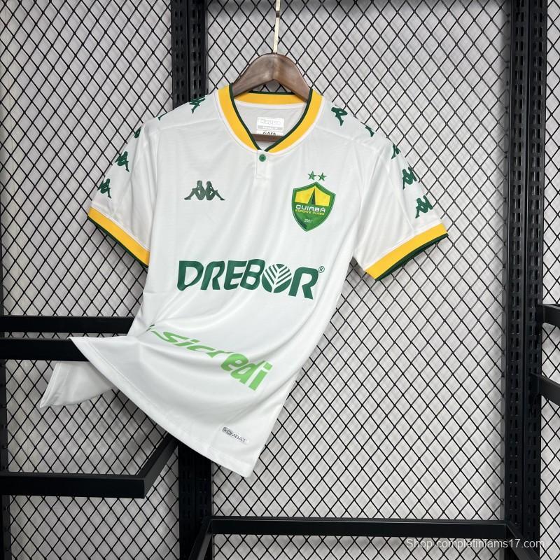 24/25 Cuiaba Away White Jersey