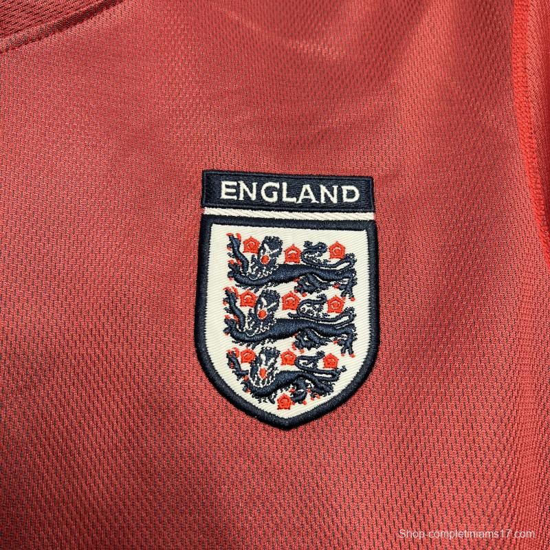 Retro 2002 England Away Jersey