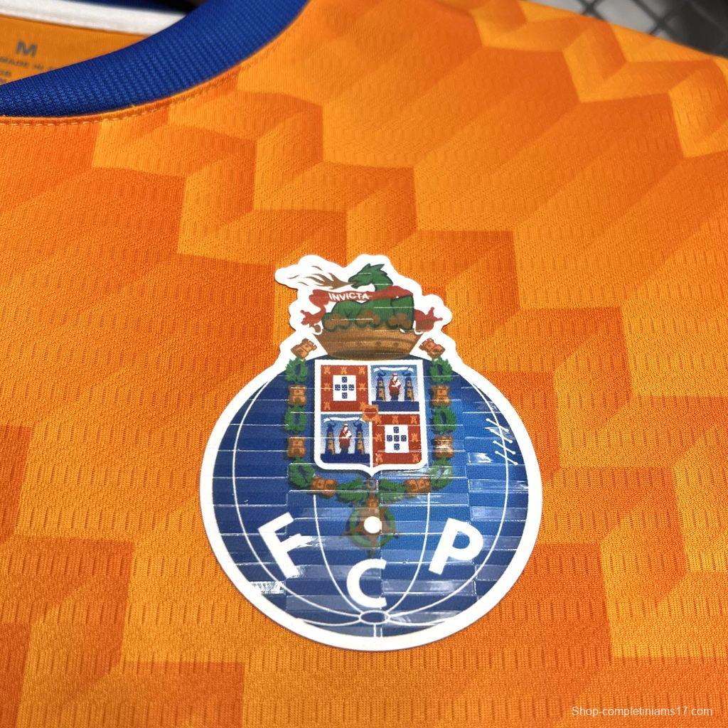 24/25 FC Porto  Away Orange Jersey