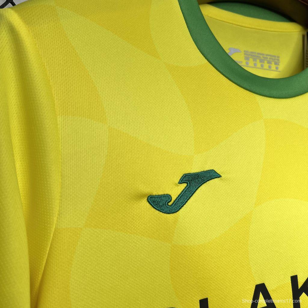 24/25 Norwich City F.C. Home Jersey