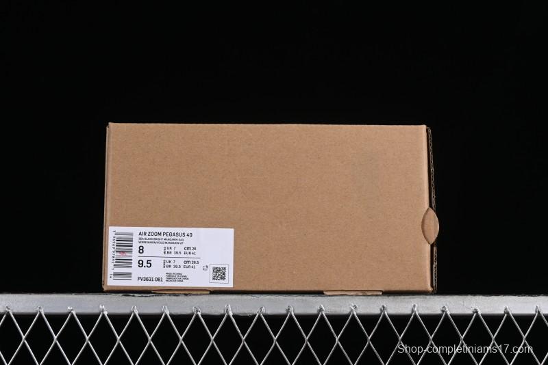 Nike Air Zoom Pegasus 40 Breathable Mesh Running Shoes - FV3631-081