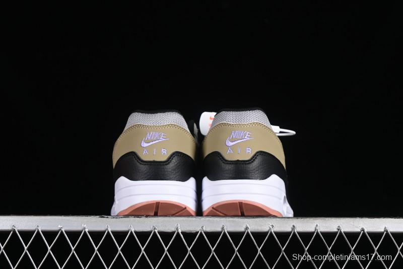 Nike Air Max 1 Retro Running Shoes with Half-Sole Air Cushion - FB9660-003