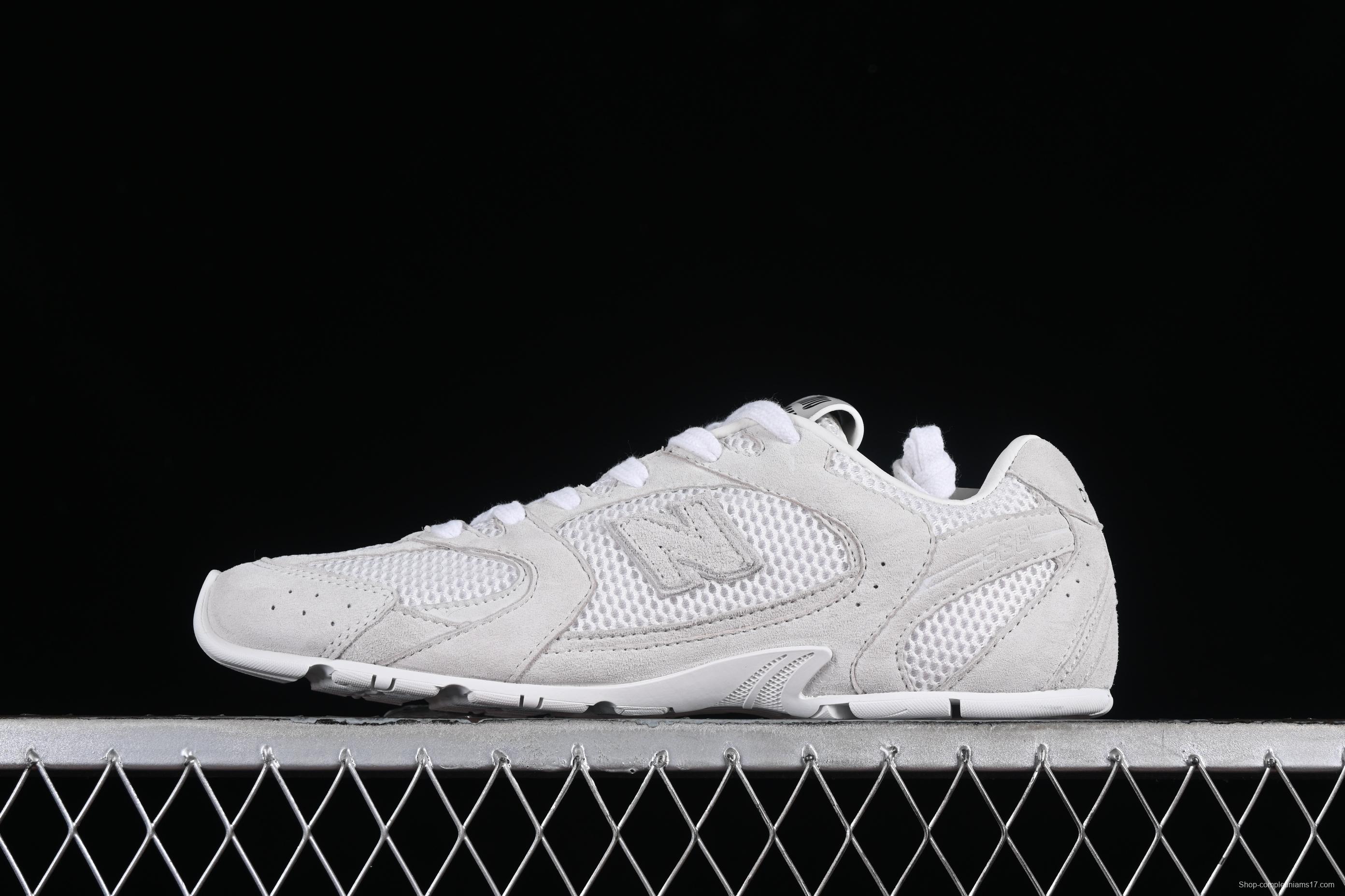 MiuMiu x New Balance 530 Series Low-Top Classic Retro Casual Running Shoes - 55655 White