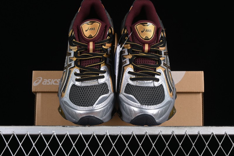 Asics Gel-Quantum Kinetic Retro Casual Sneakers with Thick Sole and Height Increase - 1203A270-021