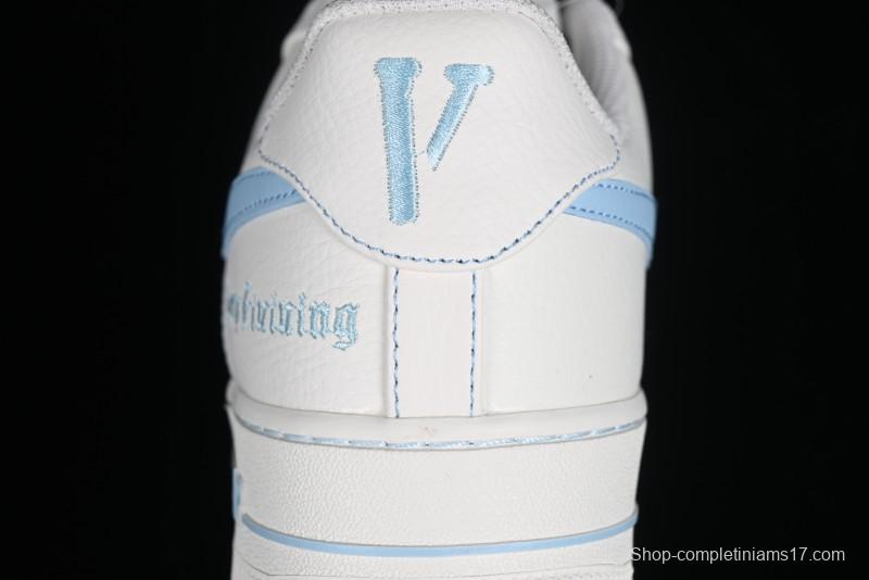 Nike Vlone x Air Force 1 '07 Low Light Bone Casual Sneakers - AA5360-008