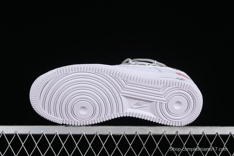 Nike Supreme x Air Force 1'07 Low "Box Logo" Camouflage Print Casual Sneakers - UP1658-595