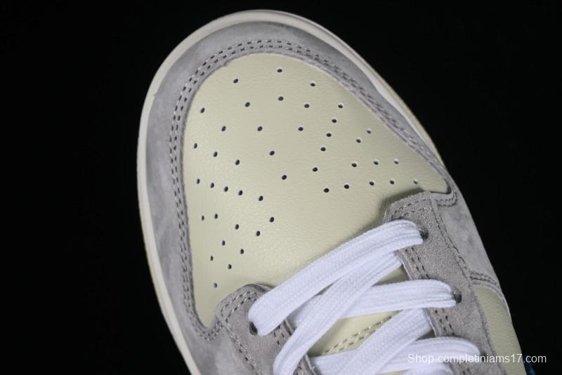 Nike SB Dunk Low UN Collaboration - Blue Dragon Scale Anniversary High-End Custom Low-Top Casual Skate Shoes - FC2025-302