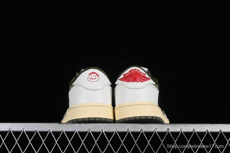 Nike Travis Scott x Air Jordan 1 Low OG Retro Sneakers DM7866-200