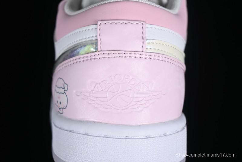 Nike Air Jordan 1 Low Custom Culture Casual Sneakers - FQ9112-100