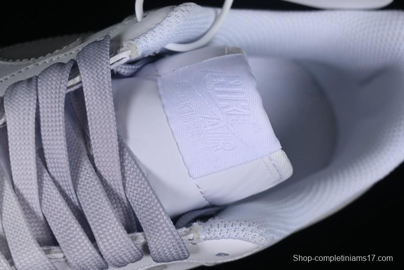 Nike Air Force 1 '07 Low Customized Anime Theme Gradient Grey Swoosh Casual Sneakers - FN0366-102