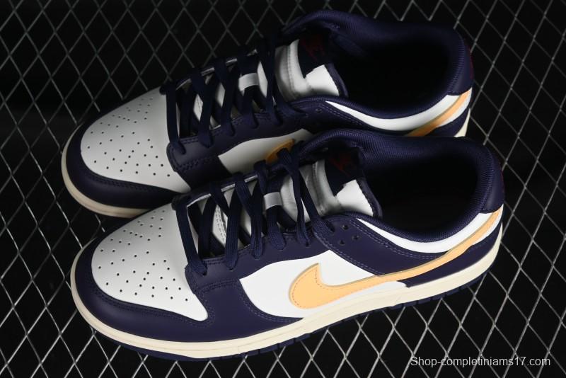 Nike Dunk Low Retro Navy Blue SB Low-Top Casual Skate Shoes - FV8106-181