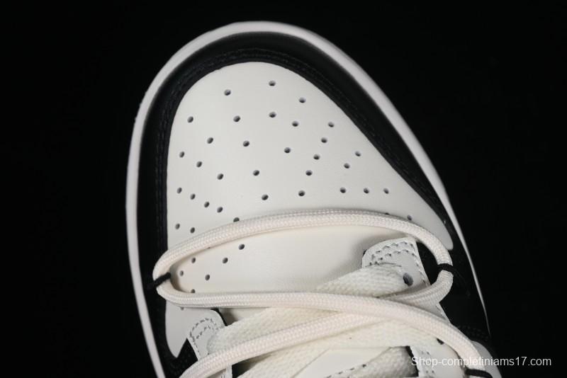 Nike Dunk Retro Saml Panda Mischief Low-Top Casual Sneakers with SB Lace and Retro Black-White Design - DD1391-100