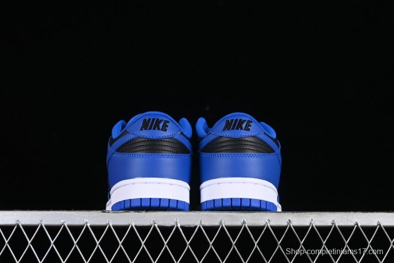 Nike SB Dunk Low Black Blue Colorway Low-Top Casual Skateboarding Shoes - CW1590-001