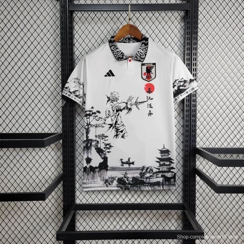 2024 Japan Minato Namikaze White SpecialJersey