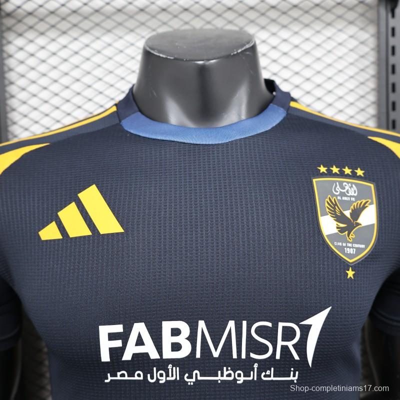 Player Version 24/25 Egypt Al Ahly Away Black Jersey