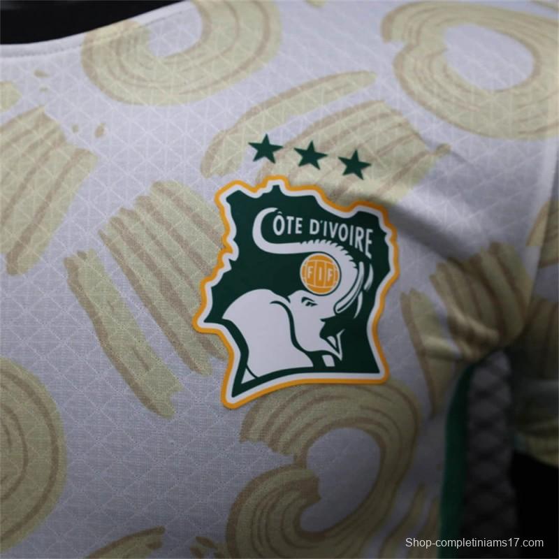 24/25 Player Version Ivory Coast Away Jersey