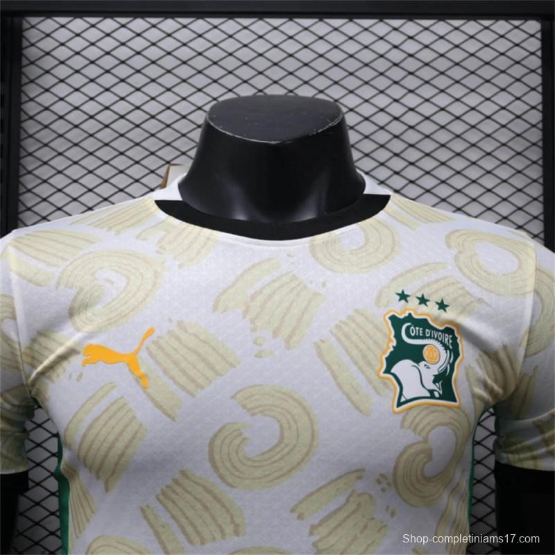 24/25 Player Version Ivory Coast Away Jersey