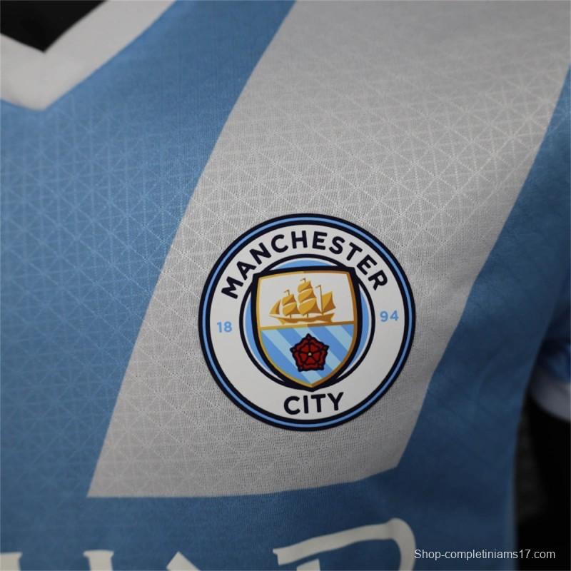 25/26 Player Version Manchester City Home Jersey