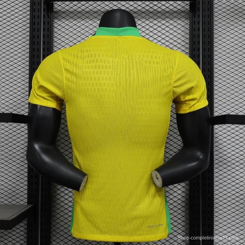 25/26 Player Version Brazil Yellow Jersey