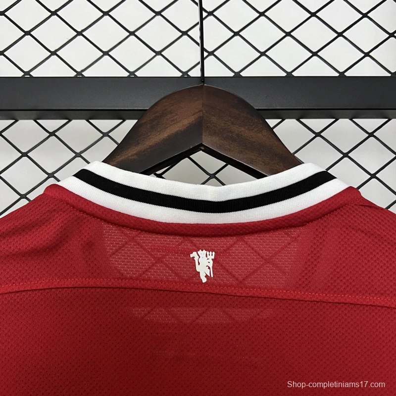 11/12 Retro Manchester United Home Jersey