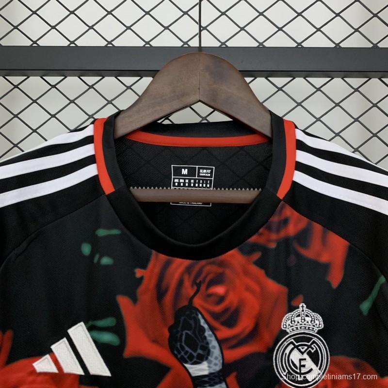 25/26 Real Madrid Special Red Rose Jersey