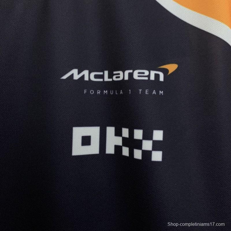 2025 F1 Formula Orange/Navy Mclaren Jersey