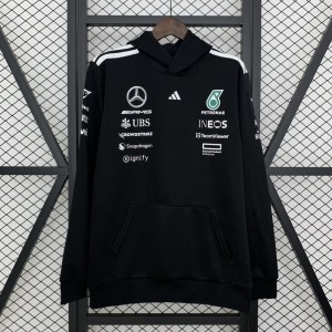 2025 F1 Formula AMG Black Hoodie