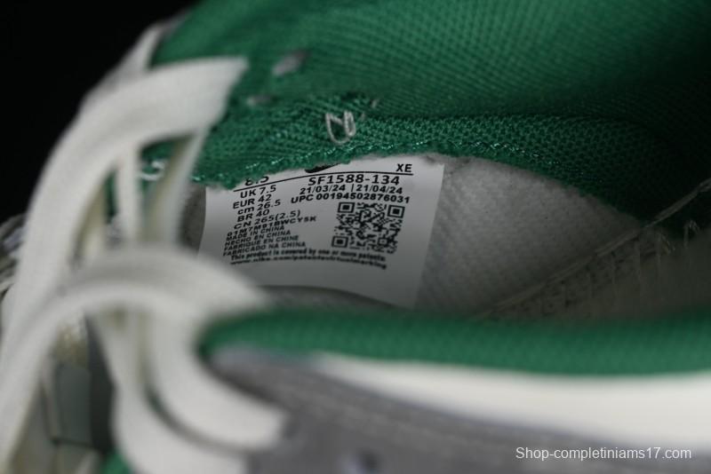 Nike SB Dunk Low Gucci Collaboration - Double G Grey Green Swoosh Anniversary Custom Low-Top Casual Skate Shoes - SF1588-134