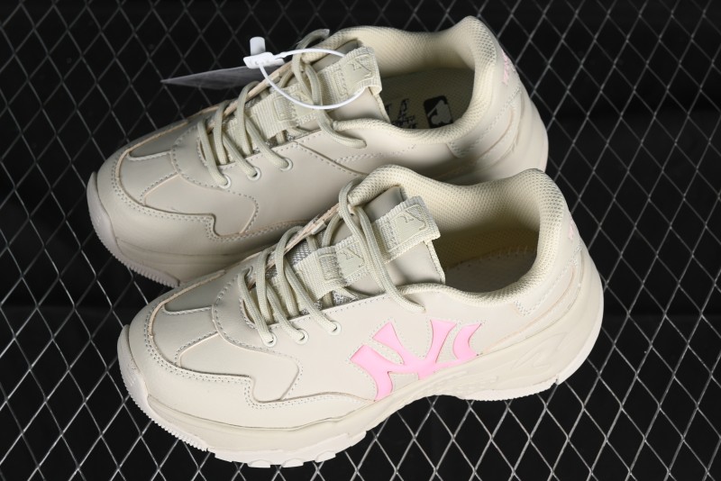 New York Yankees MLB Bigball Chunky Window Thick Sole Casual Sneakers - 3ASHBCW3N50IVS